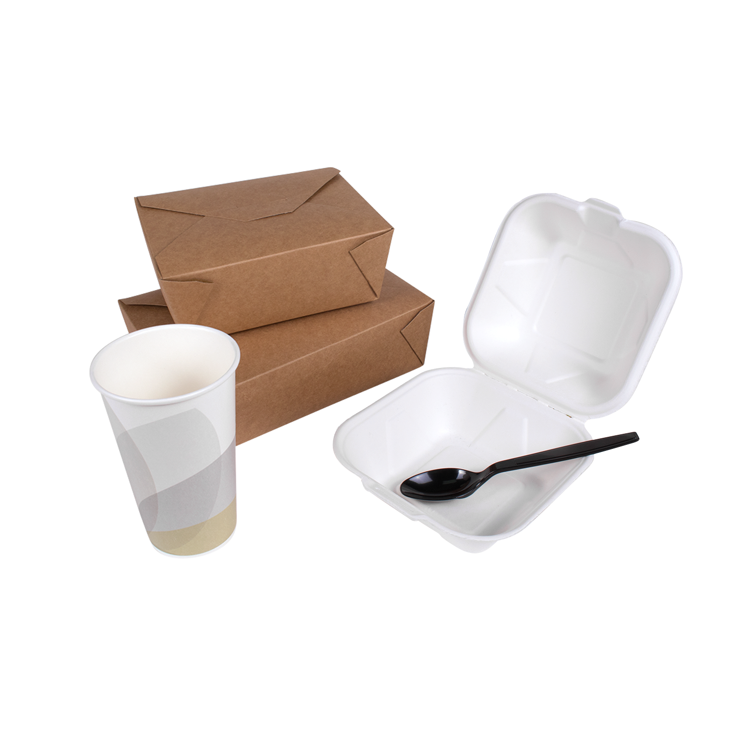 Wholesale PS Plastic Extra Heavy Weight Tea Spoons Black - Wrapped - 1,000 ct