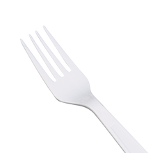 Load image into Gallery viewer, Wholesale PP Plastic Heavy Weight Forks White - Wrapped - 1,000 ct
