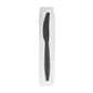 Wholesale PP Plastic Heavy Weight Knives Black - Wrapped - 1,000 ct