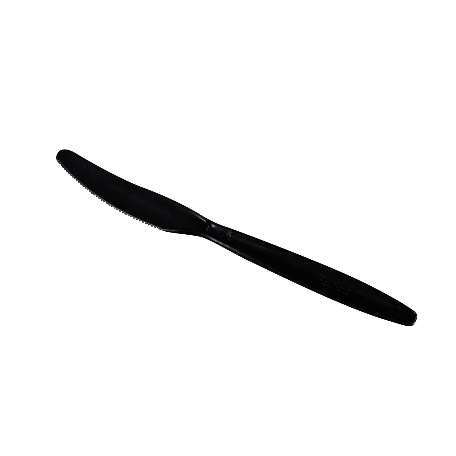 Wholesale PP Plastic Heavy Weight Knives Black - Wrapped - 1,000 ct
