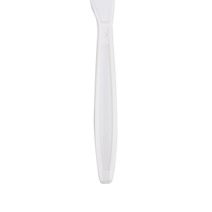 Wholesale PP Plastic Heavy Weight Knives White - Wrapped - 1,000 ct