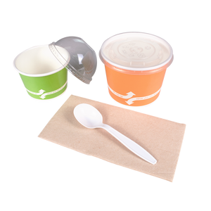 Wholesale PP Plastic Heavy Weight Soup Spoons White - Wrapped - 1,000 ct