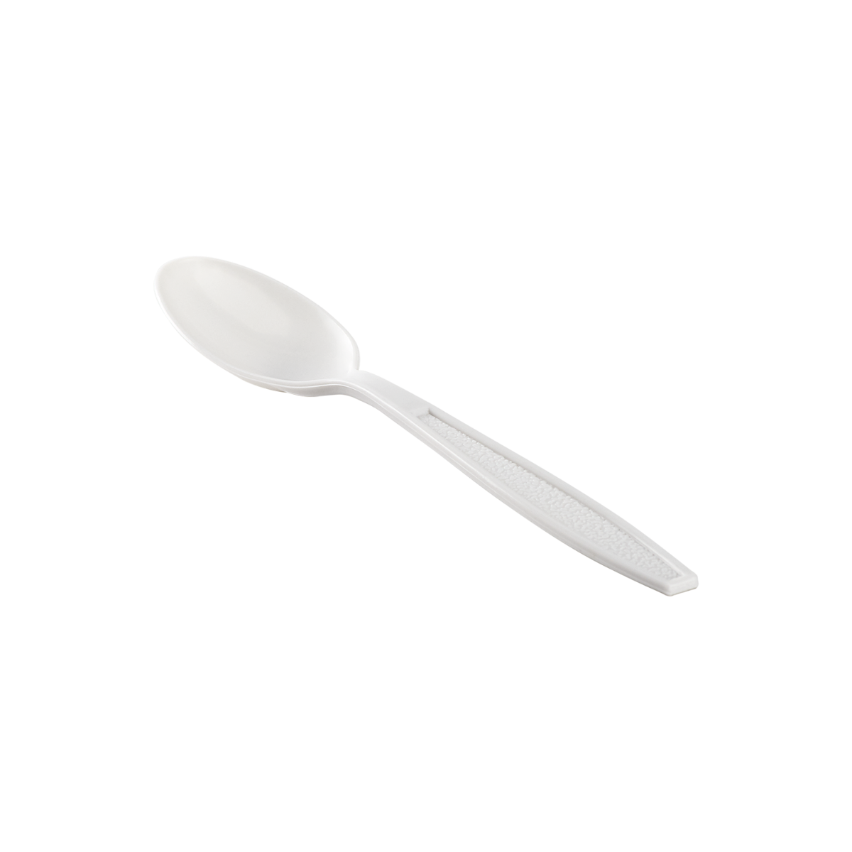 Wholesale PP Heavy-Weight WRAPPED Tea Spoon White - 1,000 pcs