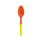 Wholesale Plastic Medium Weight Color Changing Tea Spoons - Yellow to Orange - 1,000 ct,