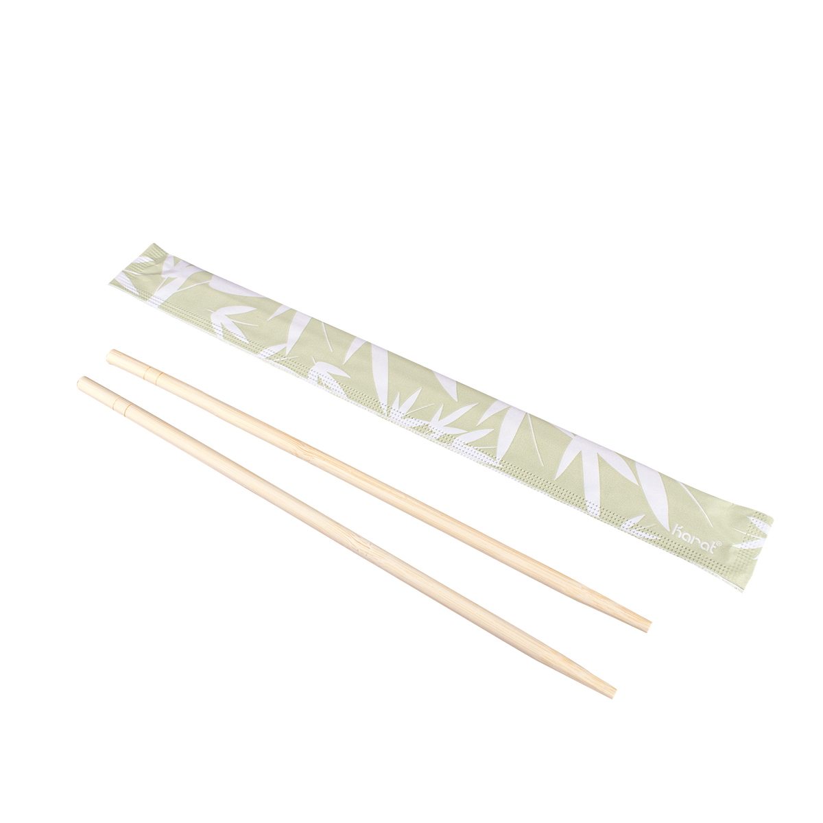 Wholesale 9" Paper Wrapped Bamboo Chopsticks Bamboo - 1,000 ct